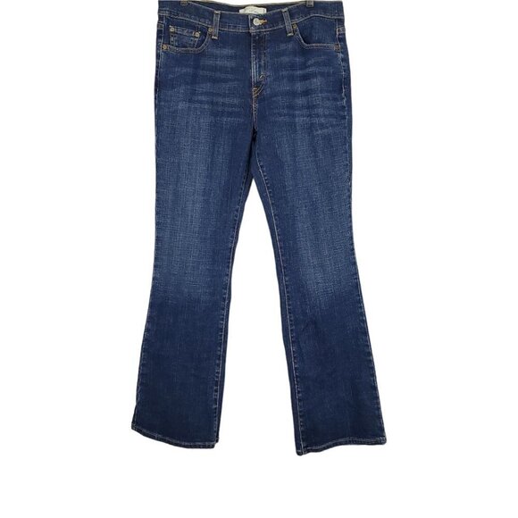 🔥051 Levi's 515 High Waist Bootcut Blue Jeans - Picture 2 of 12